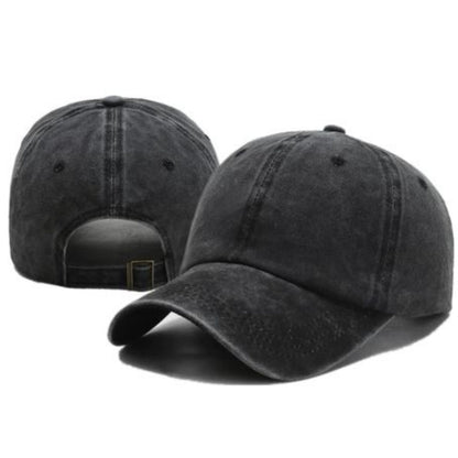 Perlotus Unisex Pamuklu Eskitme Şapka Ayarlanabilir Spor Şık Tasarım Organik Malzeme