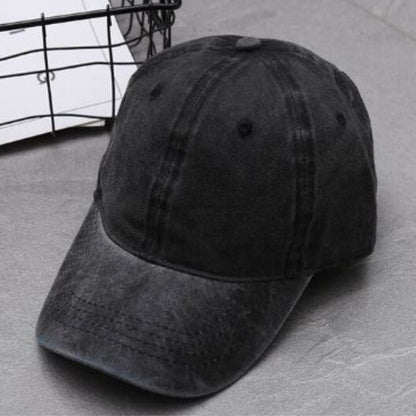 Perlotus Unisex Pamuklu Eskitme Şapka Ayarlanabilir Spor Şık Tasarım Organik Malzeme