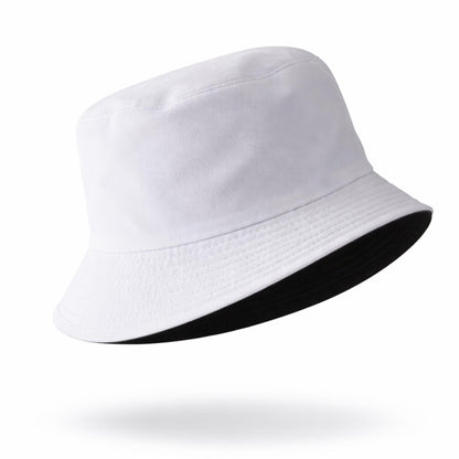 Perlotus Çift Taraflı Bucket Kova Balıkçı Şapka Unisex%100 Pamuklu Siyah İç Astarlı Dörtmevsim Mevsim Kullanım, Geniş Siperli Güneş Koruma