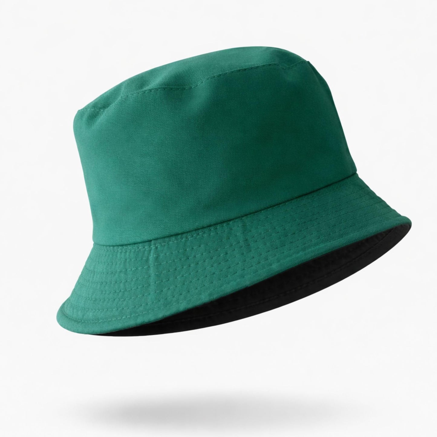 Perlotus Çift Taraflı Bucket Kova Balıkçı Şapka Unisex%100 Pamuklu Siyah İç Astarlı Dörtmevsim Mevsim Kullanım, Geniş Siperli Güneş Koruma