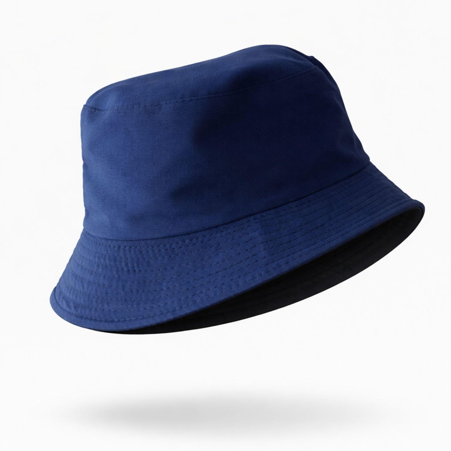 Perlotus Çift Taraflı Bucket Kova Balıkçı Şapka Unisex%100 Pamuklu Siyah İç Astarlı Dörtmevsim Mevsim Kullanım, Geniş Siperli Güneş Koruma