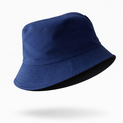 Perlotus Çift Taraflı Bucket Kova Balıkçı Şapka Unisex%100 Pamuklu Siyah İç Astarlı Dörtmevsim Mevsim Kullanım, Geniş Siperli Güneş Koruma