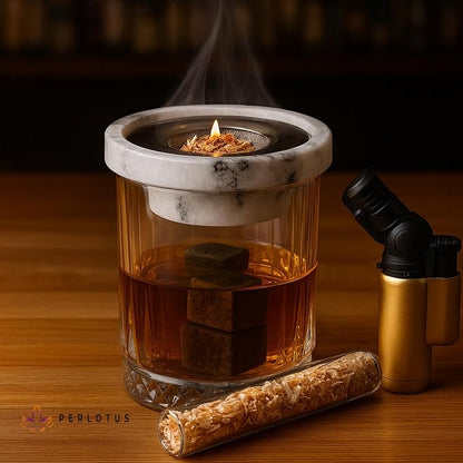 Perlotus Aroma Verici Viski Tütsüleme Talaşı 5 gr Cam Mantar Kapaklı Tüpte