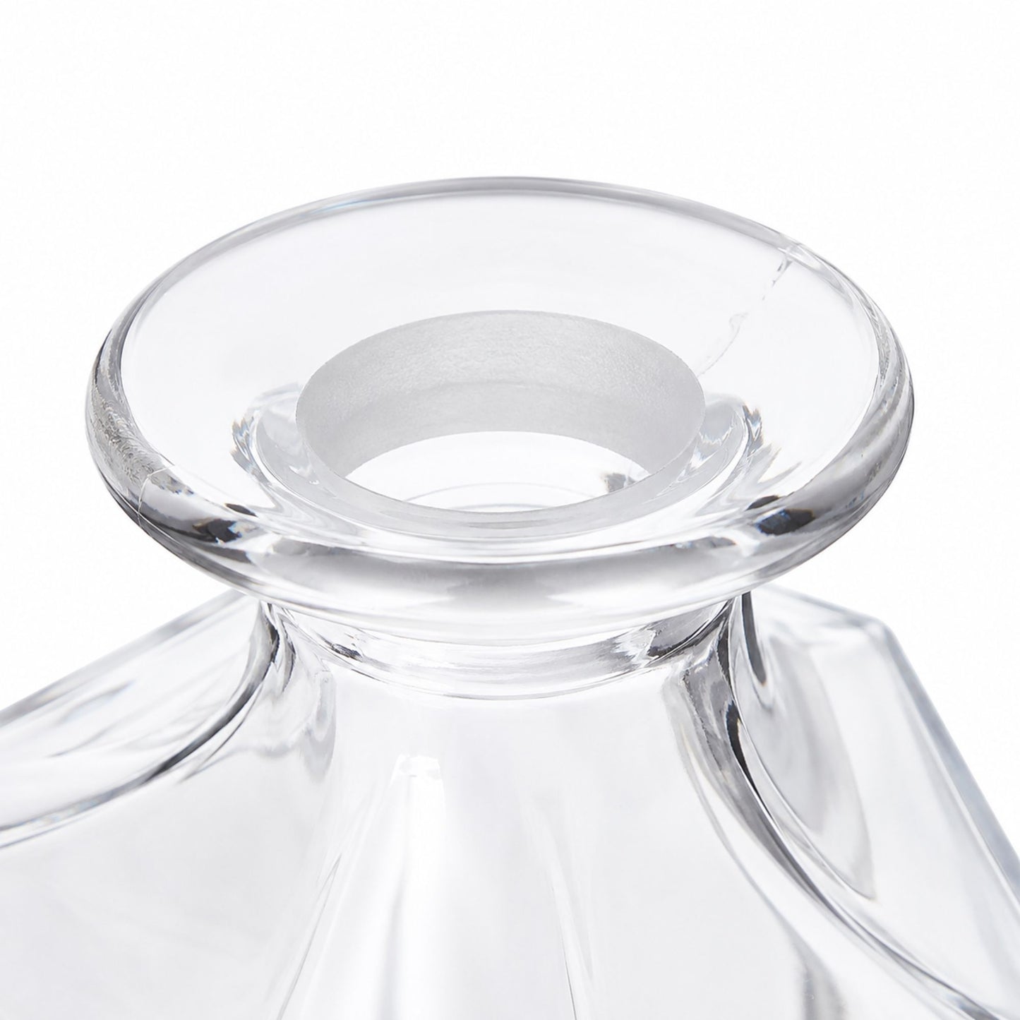 RCR Opera Luxion Kristal Viski Karafı 750 ml – Kapaklı İtalyan Tasarım Dekanter Şişe