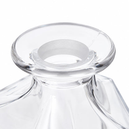 RCR Opera Luxion Kristal Viski Karafı 750 ml – Kapaklı İtalyan Tasarım Dekanter Şişe